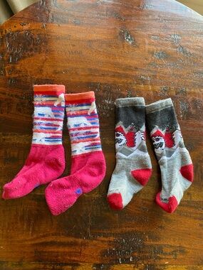Smartwool Kids' Wintersport Socks kids small (9-11.5) merino wool sock bundle
